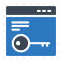 Seguridad Web  Icono
