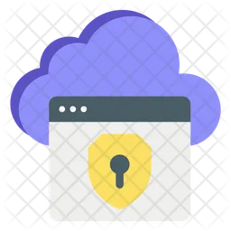 Seguridad web en la nube  Icon