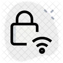 Seguridad wifi  Icono