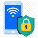 Seguridad wifi  Icono