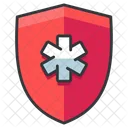 Seguros Medicos Escudo Icono