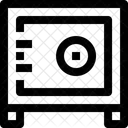 Caja Fuerte Banco Finanzas Icono