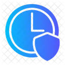 Largo Plazo Tiempo Seguro Icono