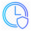 Largo Plazo Tiempo Seguro Icono