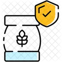 Seguro Agricola Proteccion Escudo Icono