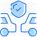 Seguro De Carro Seguro Carro Ícone