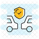 Seguro De Carro Seguro Carro Ícone