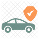 Seguro De Carro Carro Seguro Ícone