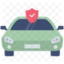 Seguro De Carro Protecao De Carro Carro Ícone