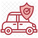 Seguro De Carro Escudo Seguranca Ícone