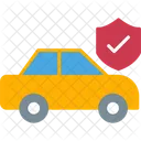 Seguro De Carro Carro Seguro Ícone