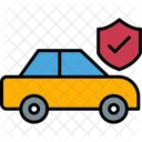Seguro De Carro Carro Seguro Ícone