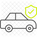 Seguro De Carro Carro Seguro Ícone