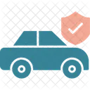 Seguro De Carro Carro Seguro Ícone