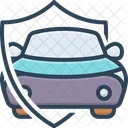 Seguro De Carro Carro Seguro Ícone
