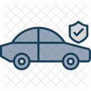 Seguro De Carro Carro Seguro Ícone