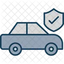 Seguro De Carro Carro Seguro Ícone
