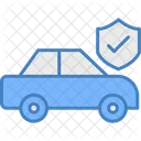 Seguro De Carro Carro Seguro Ícone