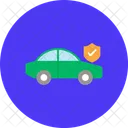 Seguro De Carro Carro Seguro Ícone