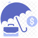 Seguro de negocio  Icono