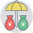 Negocios Seguros Financiero Icono