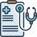 Seguro de salud  Icono