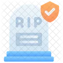 Seguro De Vida Desgarro Seguro De Muerte Icon