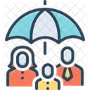 Seguro Familiar Familia Seguro Icono
