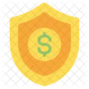 Proteccion Seguridad Del Dinero Dinero Icono