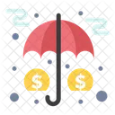 Seguro financiero  Icono