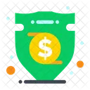Seguro financiero  Icono