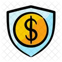 Escudo Dinero Pago Icon