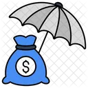 Seguro Financiero Proteccion Financiera Finanzas Seguras Icono