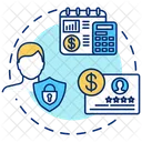 Seguros Financeiro Financas Ícone