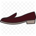 Icono De Relleno De Zapatos Icono