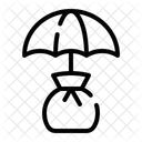 Seguro Alivio Fundo Ícone