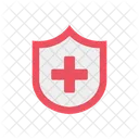 Prevencao Virus Escudo Ícone