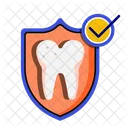 Seguro dental  Ícone