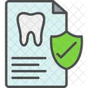 Seguro dental  Ícone