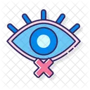 Sehbehindert Blind Auge Symbol