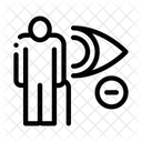 Altere Menschen Sehbehinderung Symbol