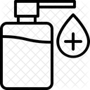 Antibakteriell Reiniger Reinigung Symbol