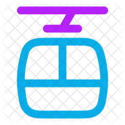 Seilbahn  Symbol