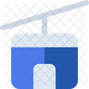 Seilbahn  Symbol