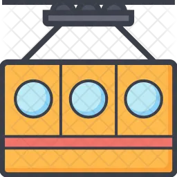 Seilbahn  Symbol