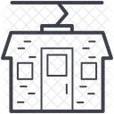 Seilbahn Luftseilbahn Lift Symbol