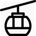 Luftseilbahn  Symbol