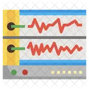 Seismic Data Seismic Graph Icon