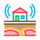 Seismic Wave Residential Icon