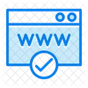 Seite Web Symbol